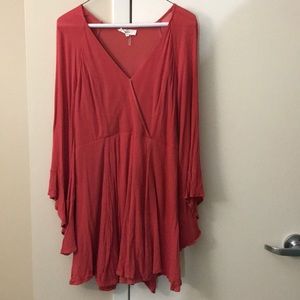 Long sleeve V-neck Dress